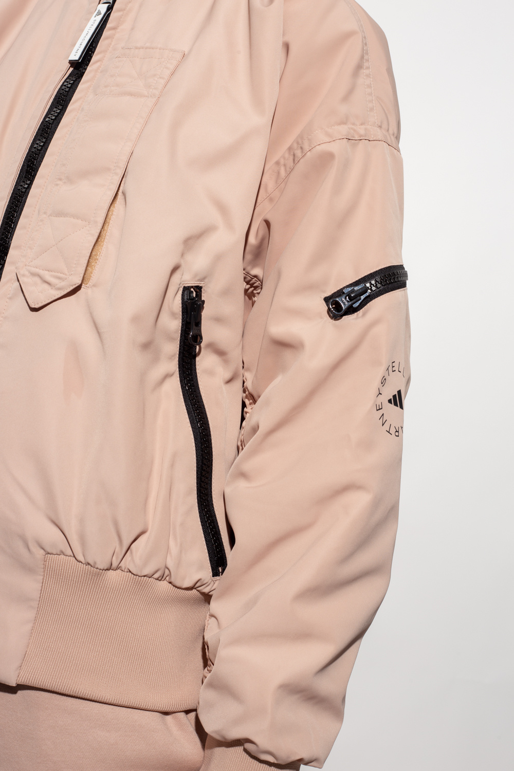 Beige Insulated bomber jacket ADIDAS by Stella McCartney - Vitkac
